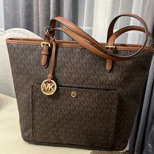 Michael Kors Signature Brown Tote